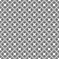 patrón abstracto sin costuras en blanco y negro. fondo y telón de fondo. diseño ornamental en escala de grises. vector