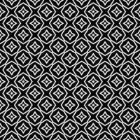 patrón abstracto sin costuras en blanco y negro. fondo y telón de fondo. diseño ornamental en escala de grises. vector