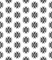 Black and white seamless abstract pattern. Background and backdrop. Grayscale ornamental design. vector