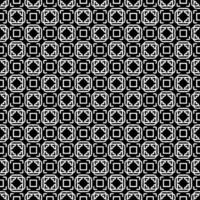 Black and white seamless abstract pattern. Background and backdrop. Grayscale ornamental design. vector