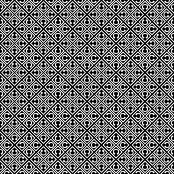 patrón abstracto sin costuras en blanco y negro. fondo y telón de fondo. diseño ornamental en escala de grises. vector