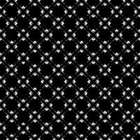 Black and white seamless abstract pattern. Background and backdrop. Grayscale ornamental design. vector