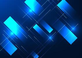 Abstract background technology, digital data lines overlaid with sharp geometric shapes that add dimension. vector illustration, brochure, poster