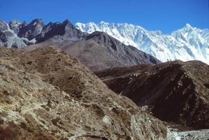 High peaks and glaciers photo