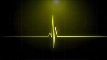 cardiaco arresto su il medico tenere sotto controllo, cuore fermate battito video