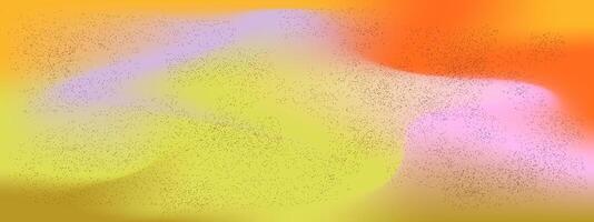 Noise Pastel gradient background. Grain gradation blur design. Y2k noise gradient. Vector illustration grain texture.