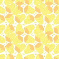 seamless cheese pattern. Drawing doodle background with cheese vector