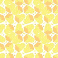 seamless cheese pattern. Drawing doodle background with cheese vector