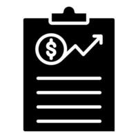 Financial Planning icon vector illustration