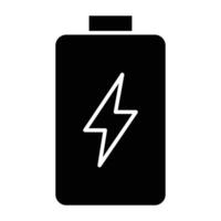 Battery flat icon. vector