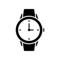 reloj icono vector diseño modelo sencillo y limpiar