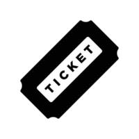 ticket icon vector design template simple and clean