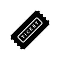 ticket icon vector design template simple and clean