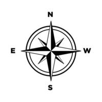 compass icon vector design template simple and clean