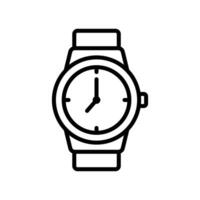 watch icon vector design template simple and clean