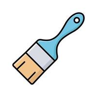 paint brush icon vector design template simple and clean