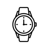 reloj icono vector diseño modelo sencillo y limpiar