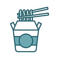 noodles icon vector design template simple and clean