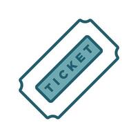 ticket icon vector design template simple and clean