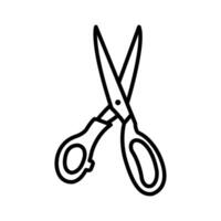 scissor icon vector design template in white background