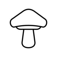 mushroom icon vector design template in white background