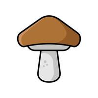 mushroom icon vector design template in white background