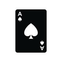 poker card icon vector design template in white background