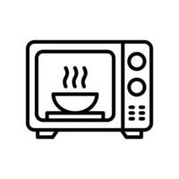 microwave icon vector design template in white background