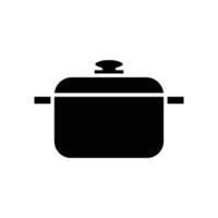 sauce pan icon vector design template in white background