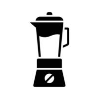 kitchen blender icon vector design template in white background