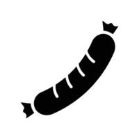 sausage icon vector design template in white background