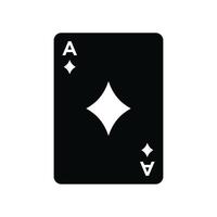 poker card icon vector design template in white background