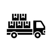 truck icon vector design template in white background