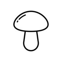 mushroom icon vector design template in white background