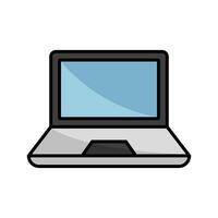 laptop icon vector design template in white background