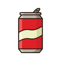 soda can icon vector design template in white background