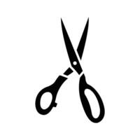 scissor icon vector design template in white background