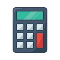 calculator icon vector design template in white background