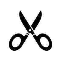 scissor icon vector design template in white background