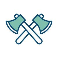 axe icon vector design template in white background