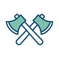 axe icon vector design template in white background