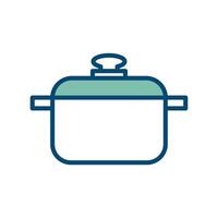 sauce pan icon vector design template in white background