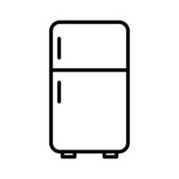 refrigerator icon vector design template in white background