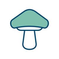 mushroom icon vector design template in white background