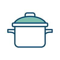 sauce pan icon vector design template in white background