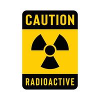 radiation icon vector design template in white background