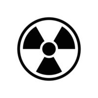 radiation icon vector design template in white background