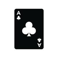 poker card icon vector design template in white background