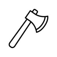 axe icon vector design template in white background