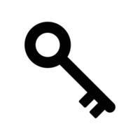 key icon vector design template in white background